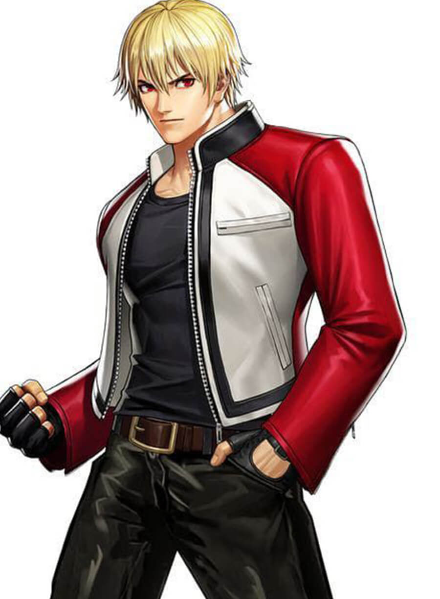Rock Howard Garou: Mark of the Wolves Leather Jacket