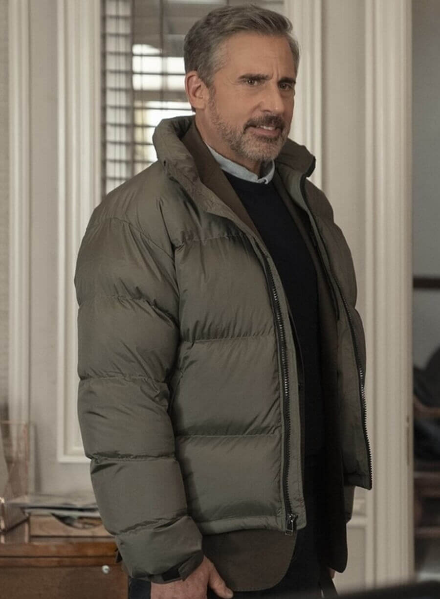 Rooster 2026 Steve Carell Puffer Jacket