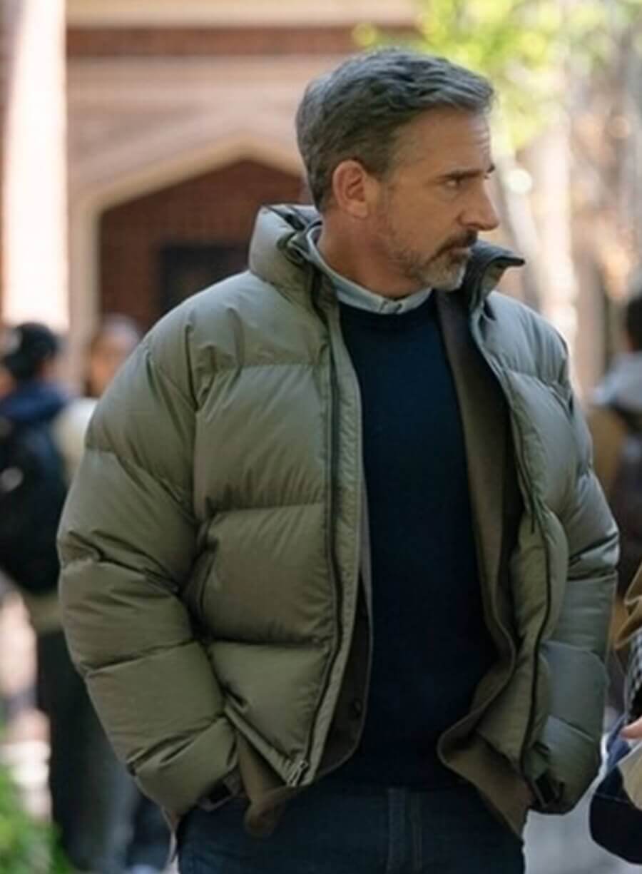 Rooster 2026 Steve Carell Puffer Jacket