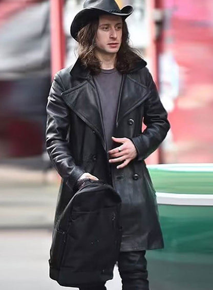 Rory Culkin 5lbs of Pressure Black Trench Coat