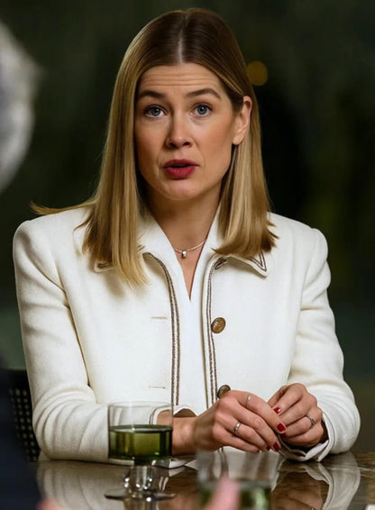 Rosamund Pike Now You See Me 3 White Jacket