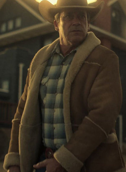 Roy Tillman Fargo S05 Brown Leather Jacket