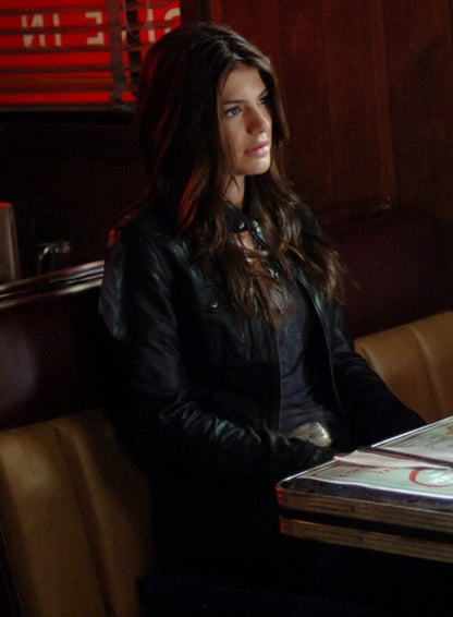 Ruby Supernatural Leather Jacket