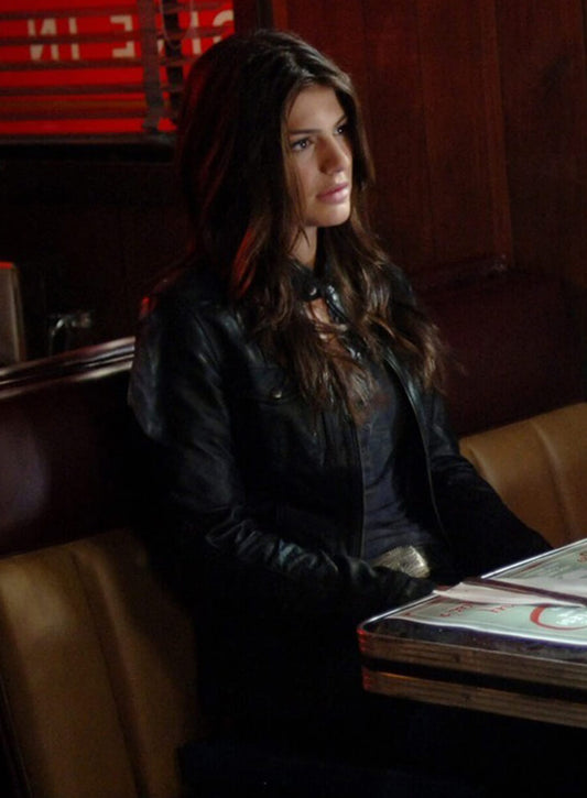 Ruby Supernatural Leather Jacket