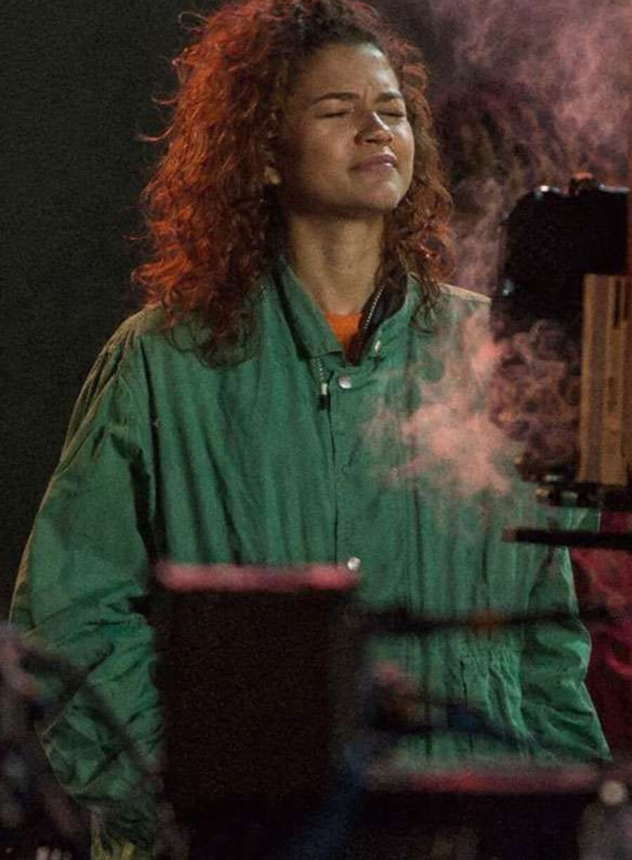 Rue Bennet Euphoria S03 Green Jacket