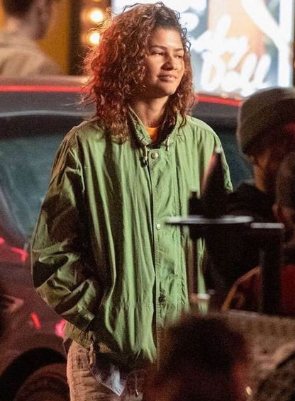 Rue Bennet Euphoria S03 Green Jacket