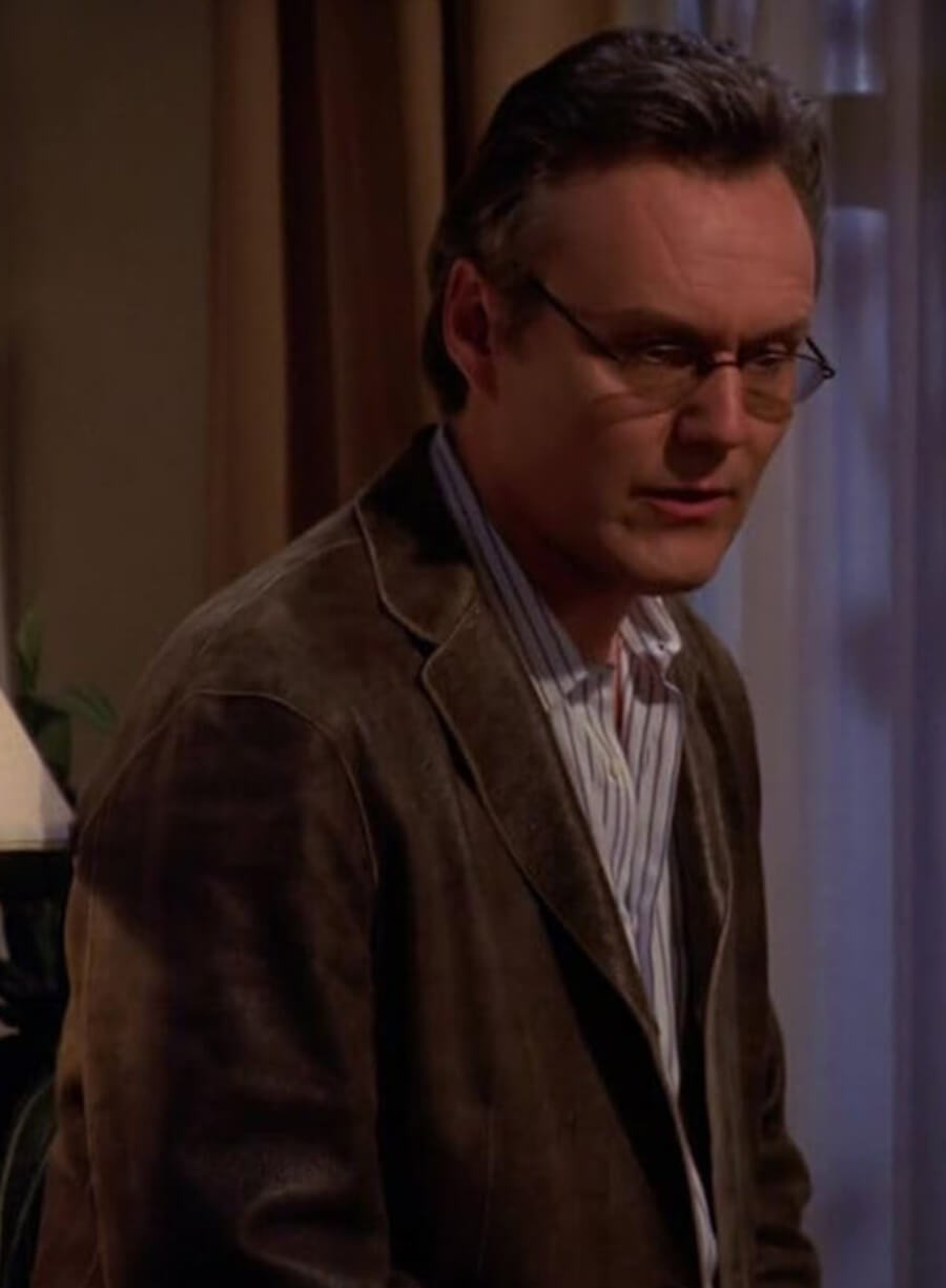 Rupert Giles Buffy The Vampire Slayer Leather Jacket