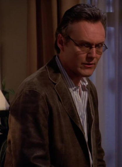 Rupert Giles Buffy The Vampire Slayer Leather Jacket