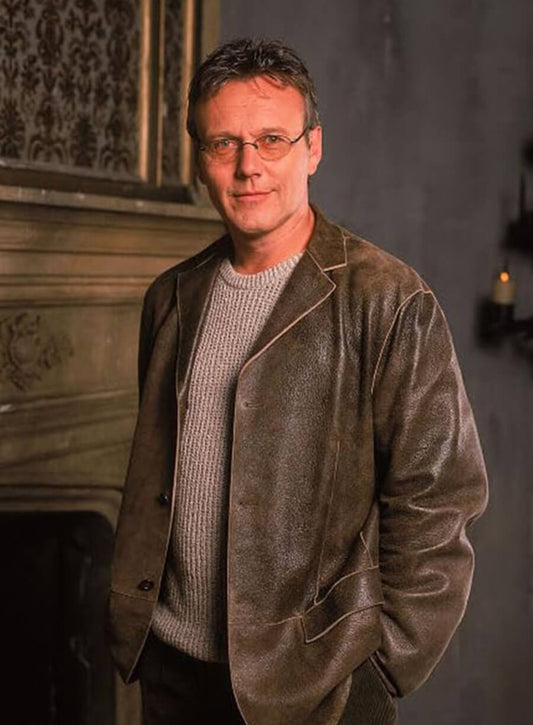 Rupert Giles Buffy The Vampire Slayer Leather Jacket