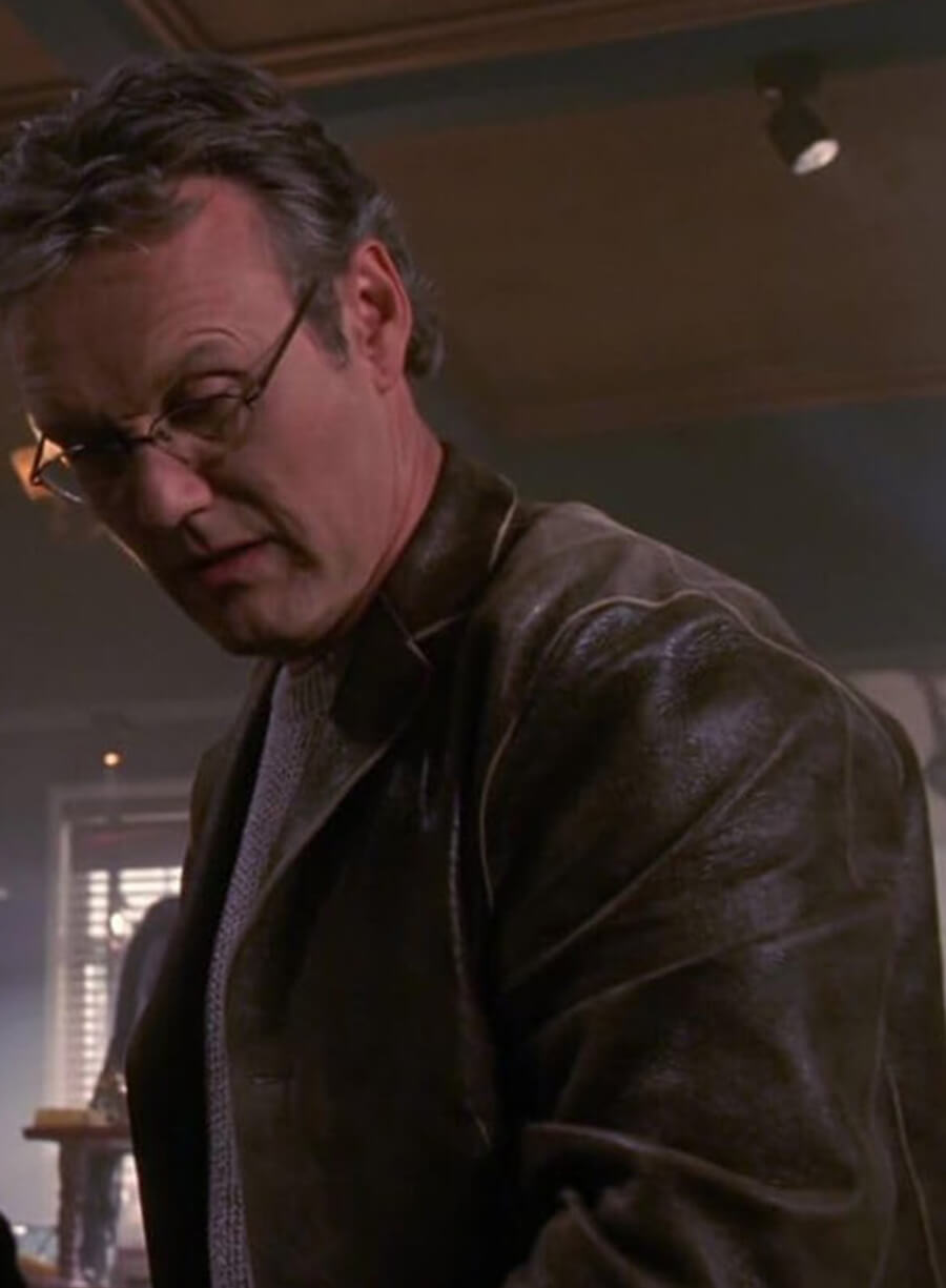 Rupert Giles Buffy The Vampire Slayer Leather Jacket