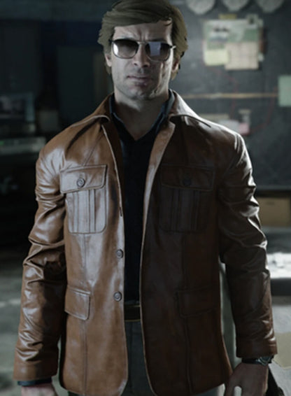  Russell Adler Call Of Duty Black Ops Leather Jacket