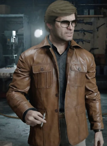  Russell Adler Call Of Duty Black Ops Leather Jacket