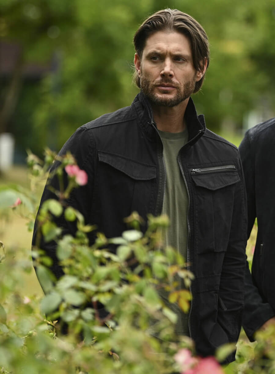 Russell Shaw Tracker Black Cotton Jacket
