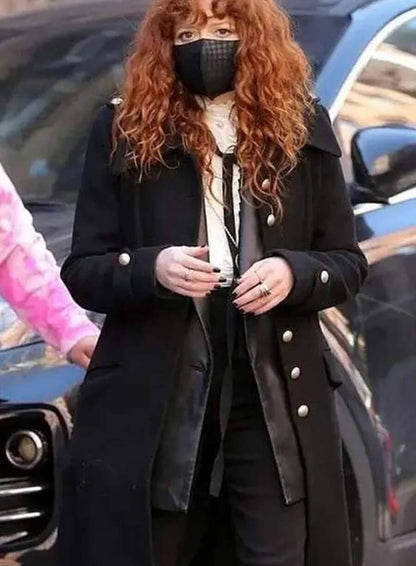  Russian Doll Season 02 Natasha Lyonne Black Coat