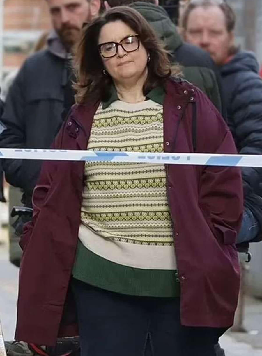 Ruth Jones Run Away Purple Hooded Jacket