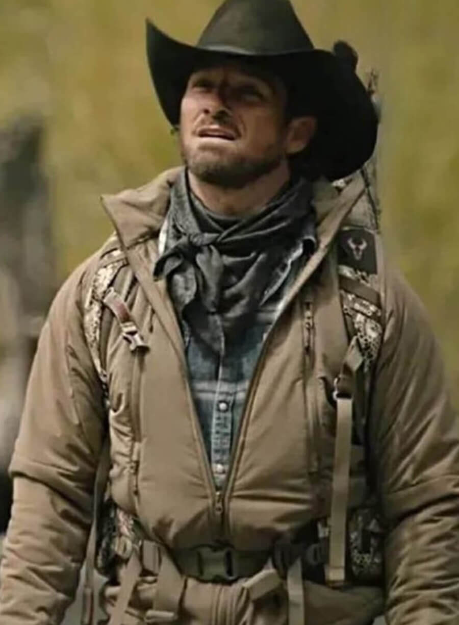 Ryan Bingham Yellowstone S5 Beige Cotton Jacket