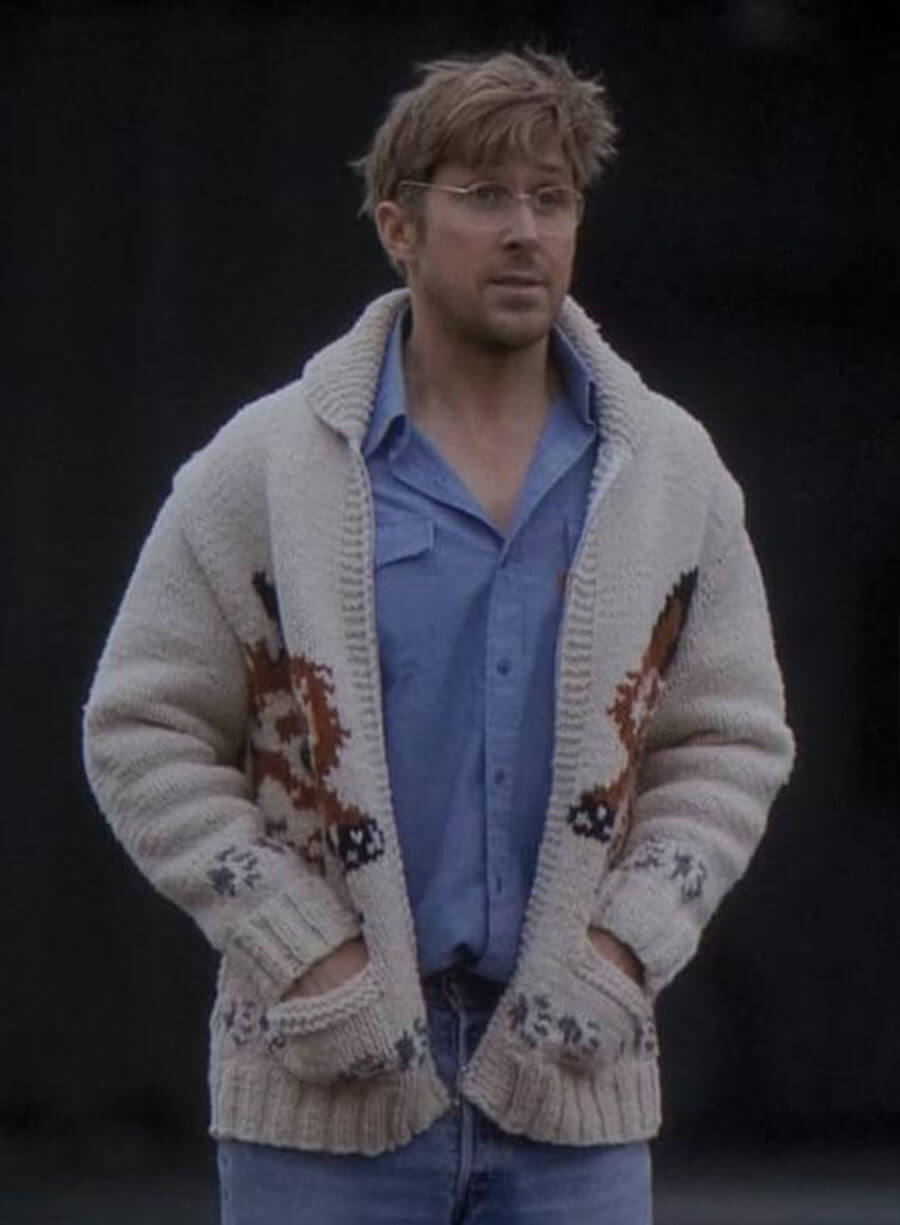 Ryan Gosling Project Hail Mary 2026 Wolf Cardigan