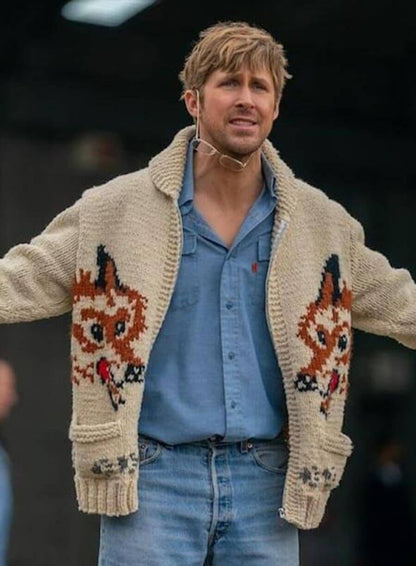 Ryan Gosling Project Hail Mary 2026 Wolf Cardigan