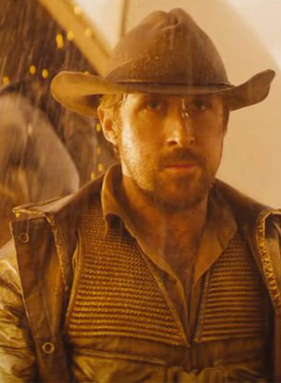 Ryan Gosling Golden Trench Coat