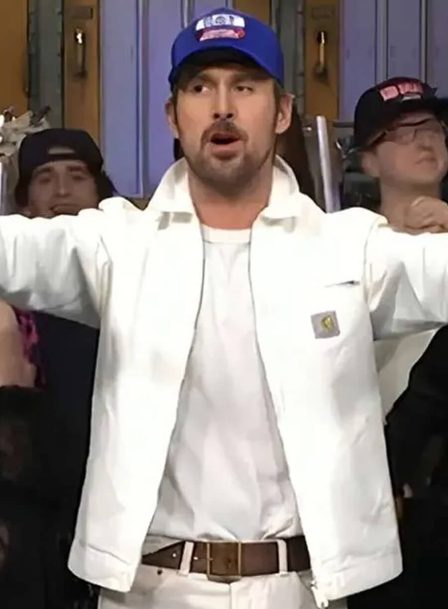 Ryan Gosling The Fall Guy SNL White Jacket