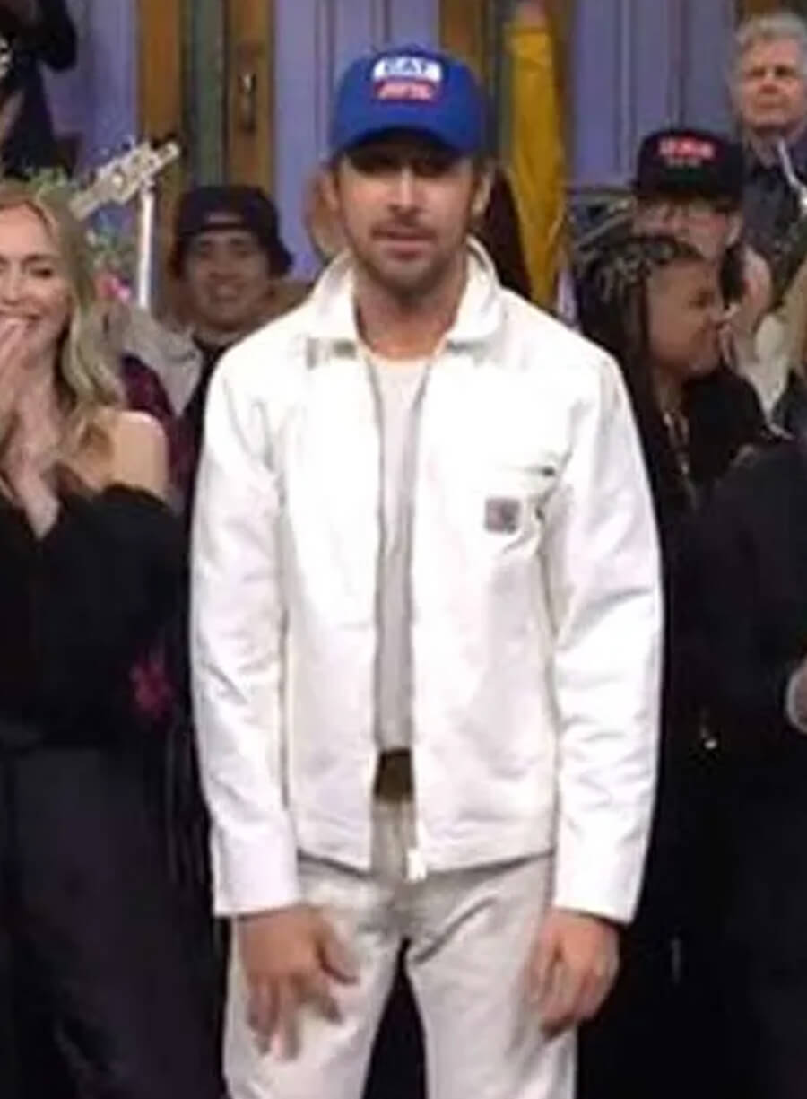 Ryan Gosling The Fall Guy SNL White Jacket