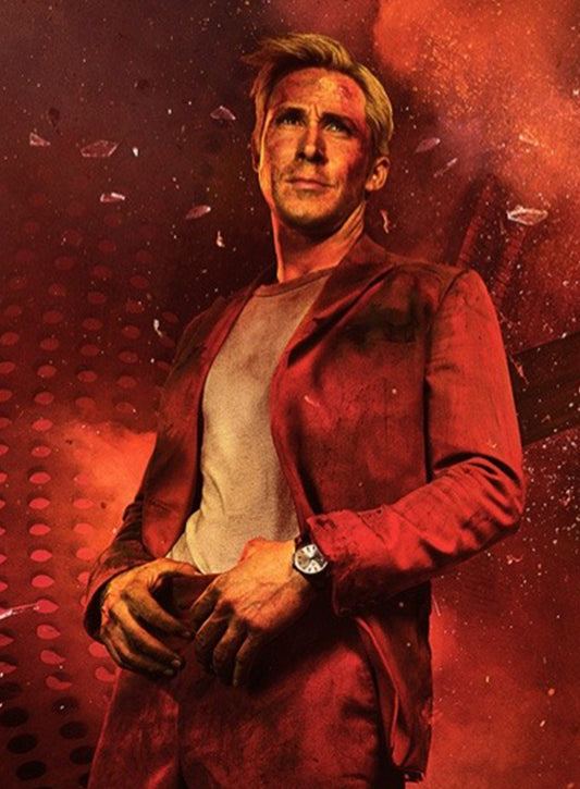 Ryan Gosling The Gray Man Red Blazer
