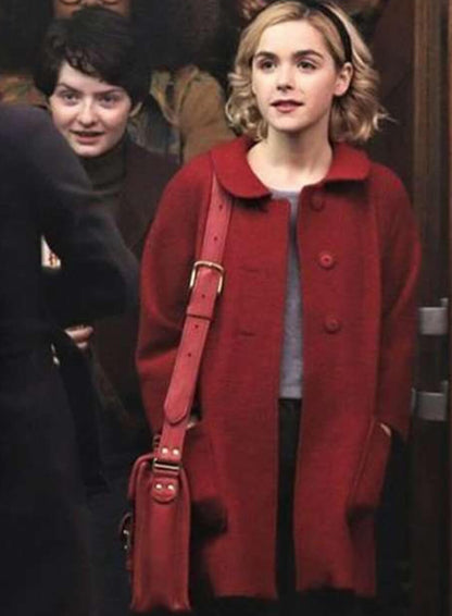 Sabrina Spellman Chilling Adventures of Sabrina Wool Coat 