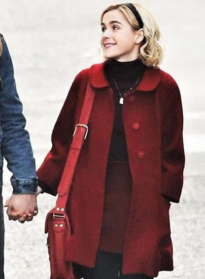 Sabrina Spellman Chilling Adventures of Sabrina Wool Coat 