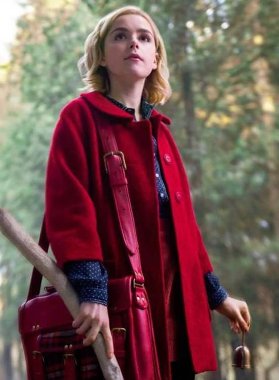 Sabrina Spellman Chilling Adventures of Sabrina Wool Coat 