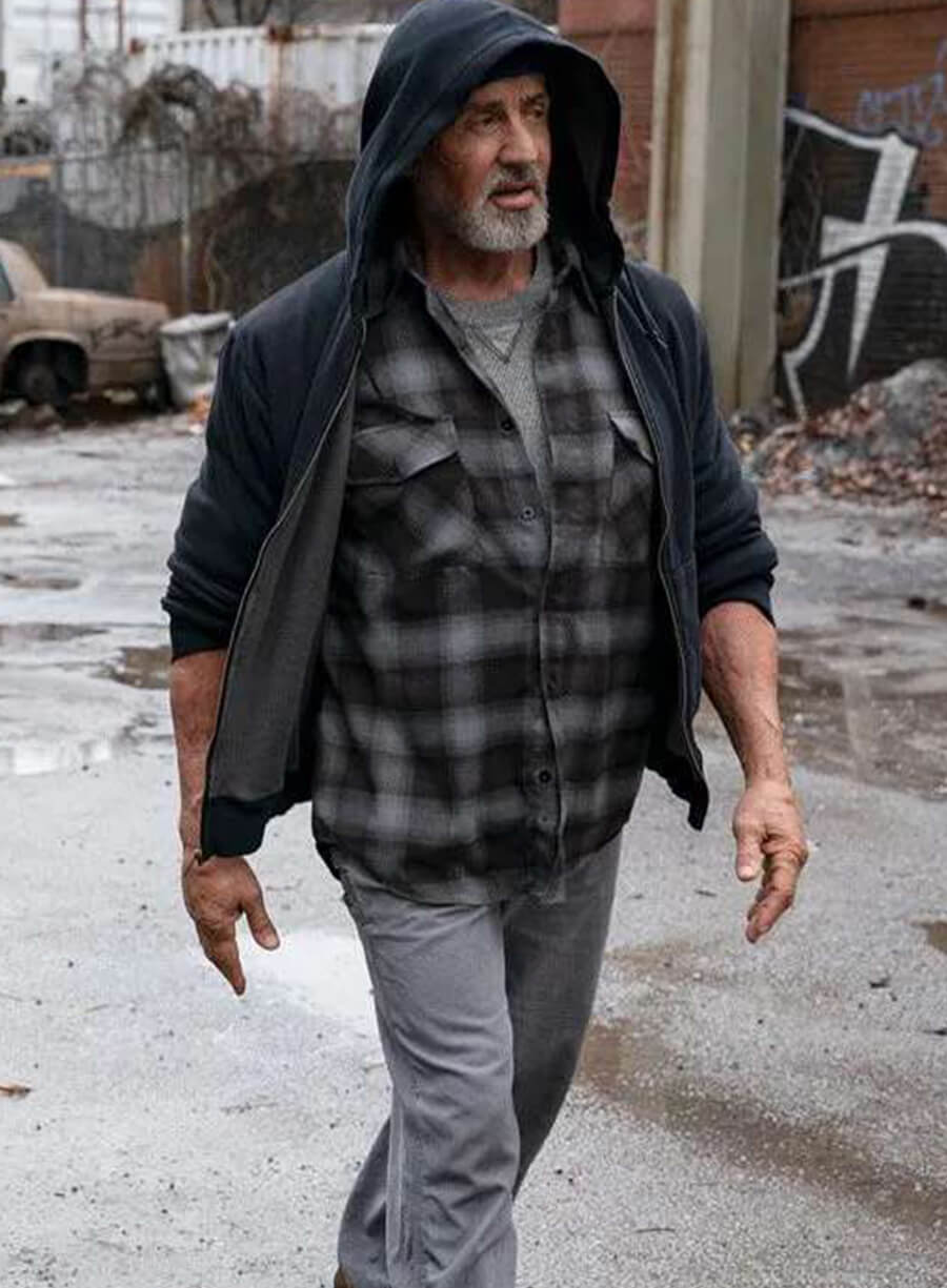 Samaritan Sylvester Stallone Black Hoodie