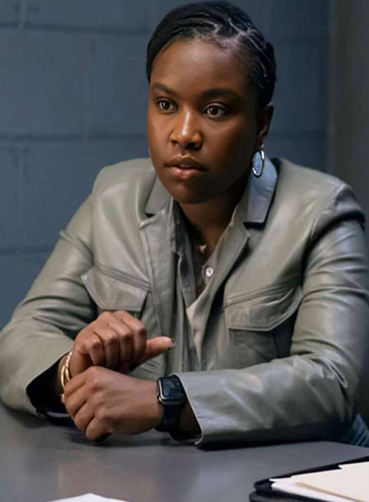 Samira Parker Ballard 2025 Leather Blazer