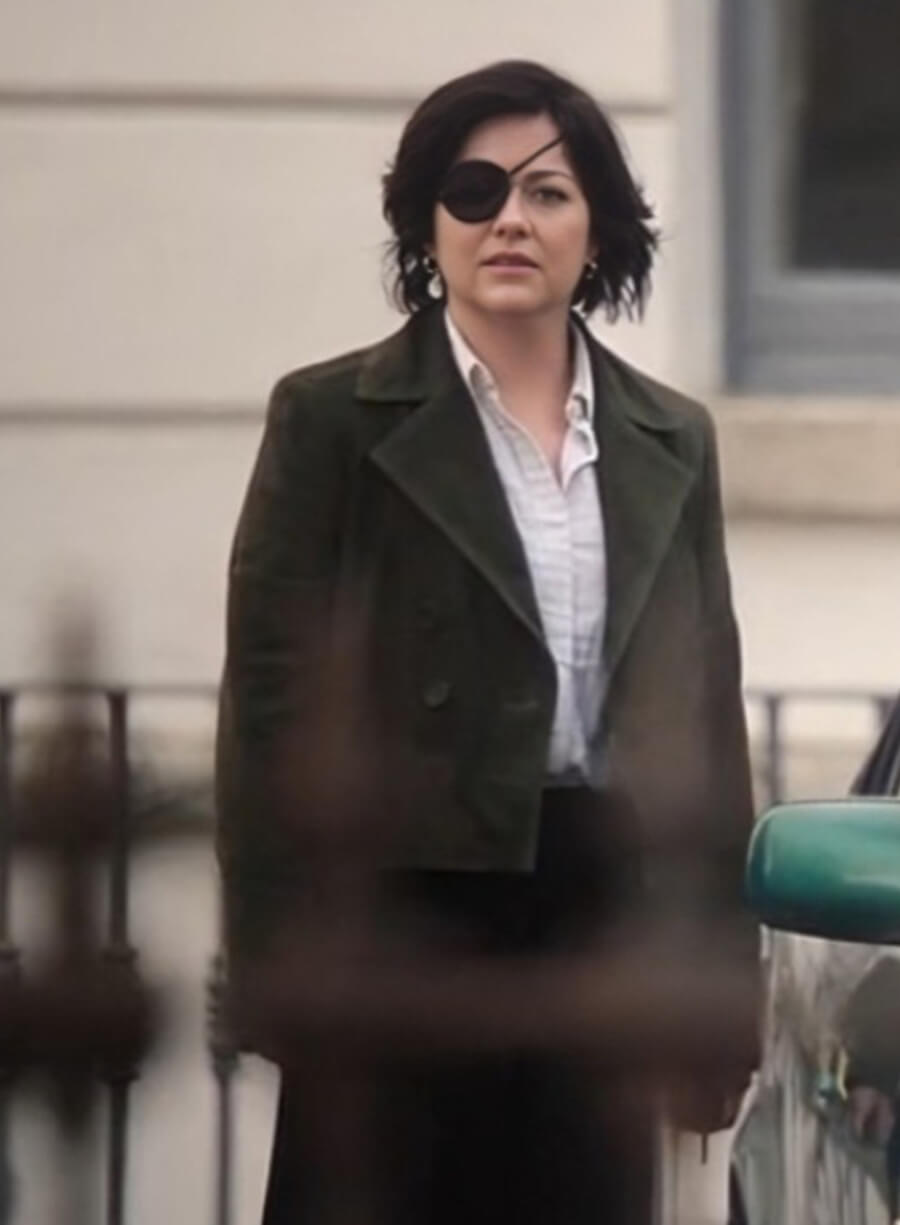 Sarah Greene Bad Sisters S02 Black Jacket