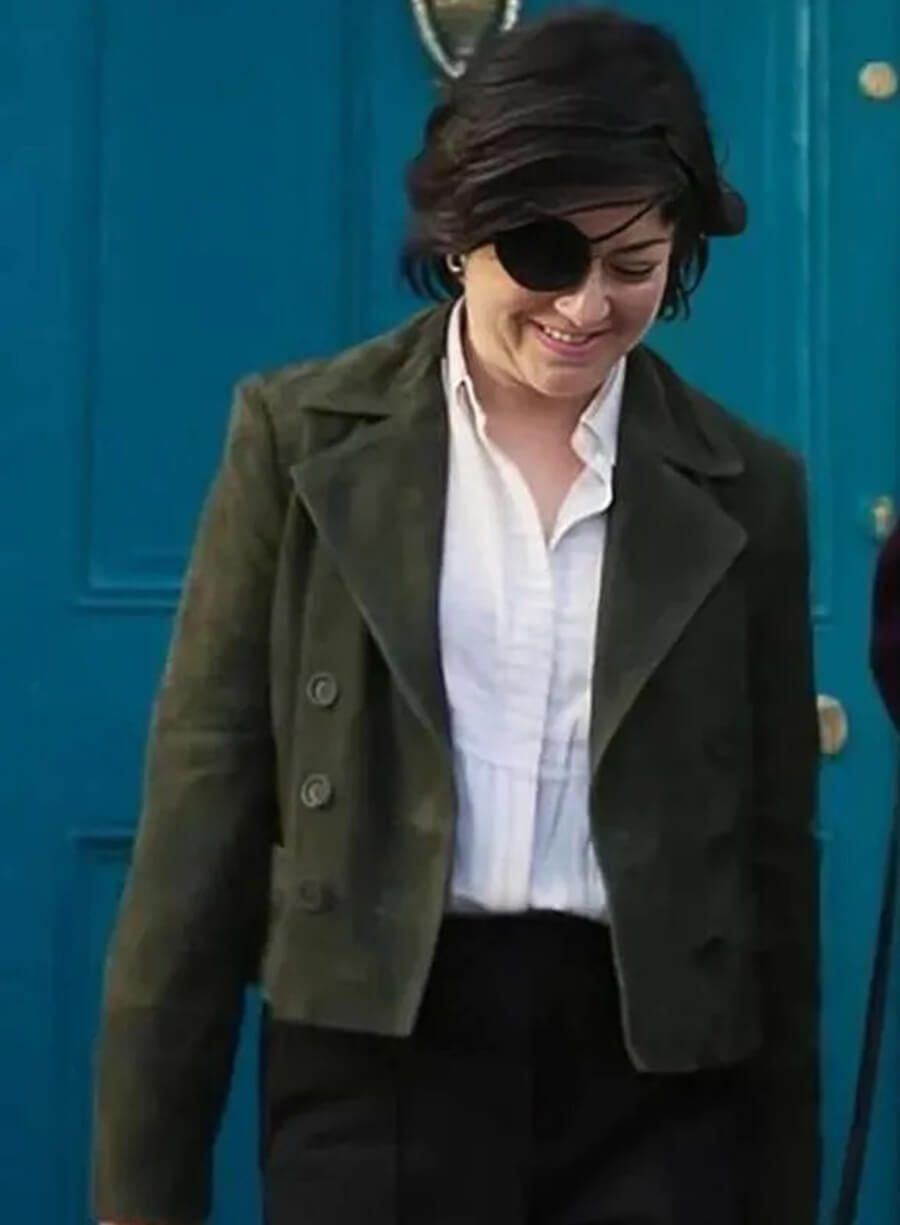 Sarah Greene Bad Sisters S02 Black Jacket