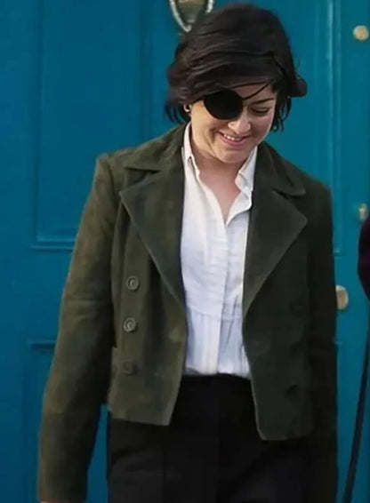 Sarah Greene Bad Sisters S02 Black Jacket