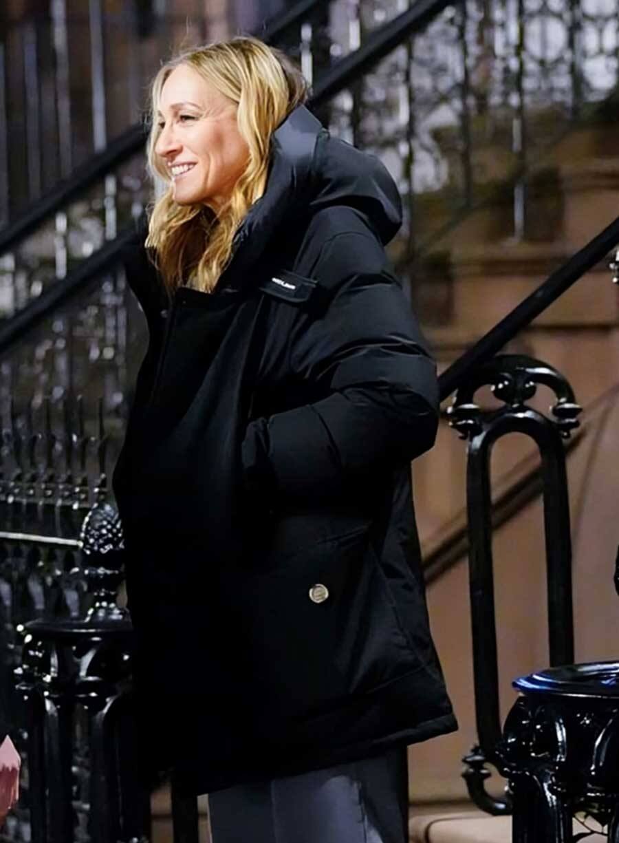 Sarah Jessica Parker And Just Like That 2023 Black Jacket