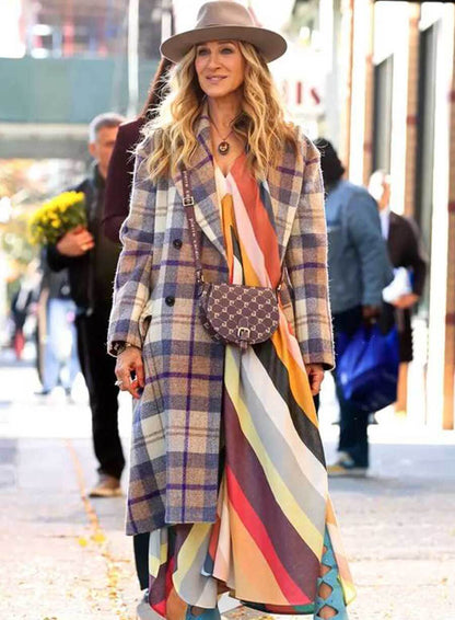 Sarah Jessica Parker And Just Like That S02 Coat