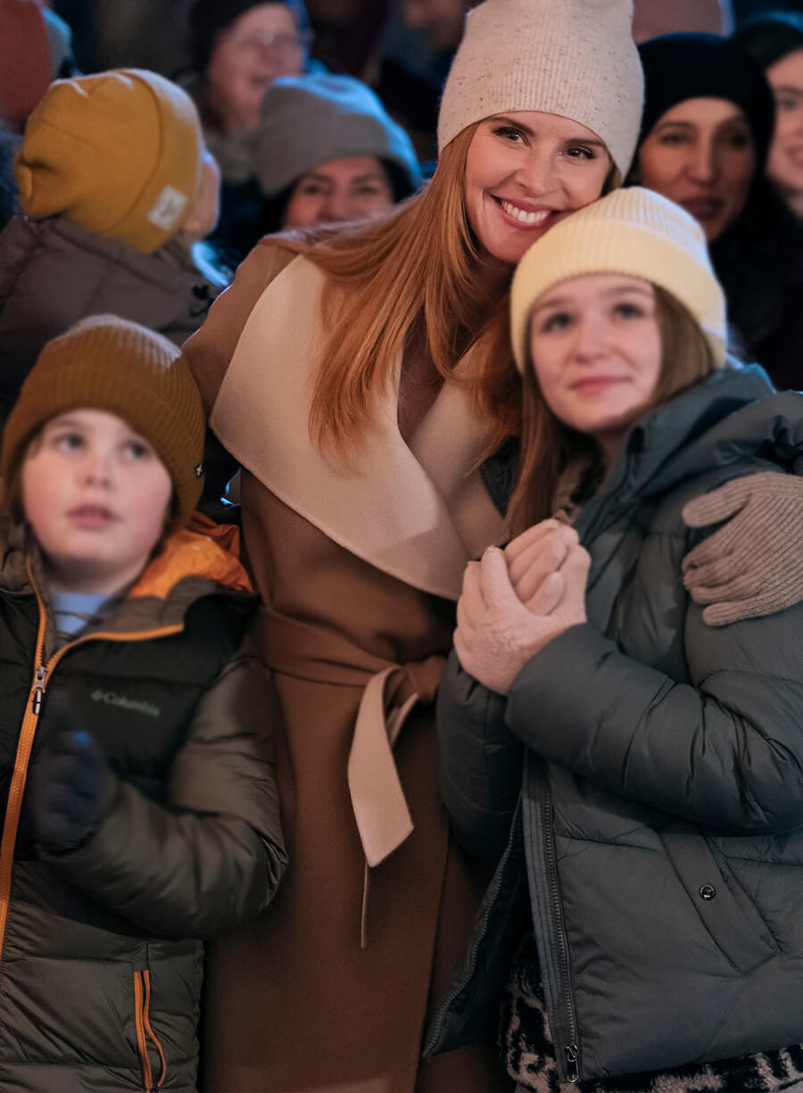Sarah Rafferty My Life with the Walter Boys Suede Coat