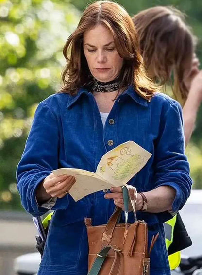 Sarah Tucker Down Cemetery Road Blue Jacket