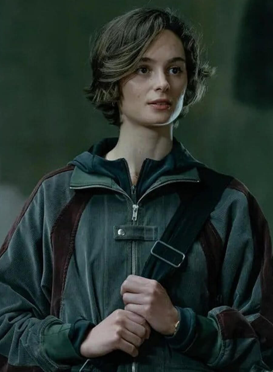 Saura Lightfoot-Leon The Agency S01 Green Jacket