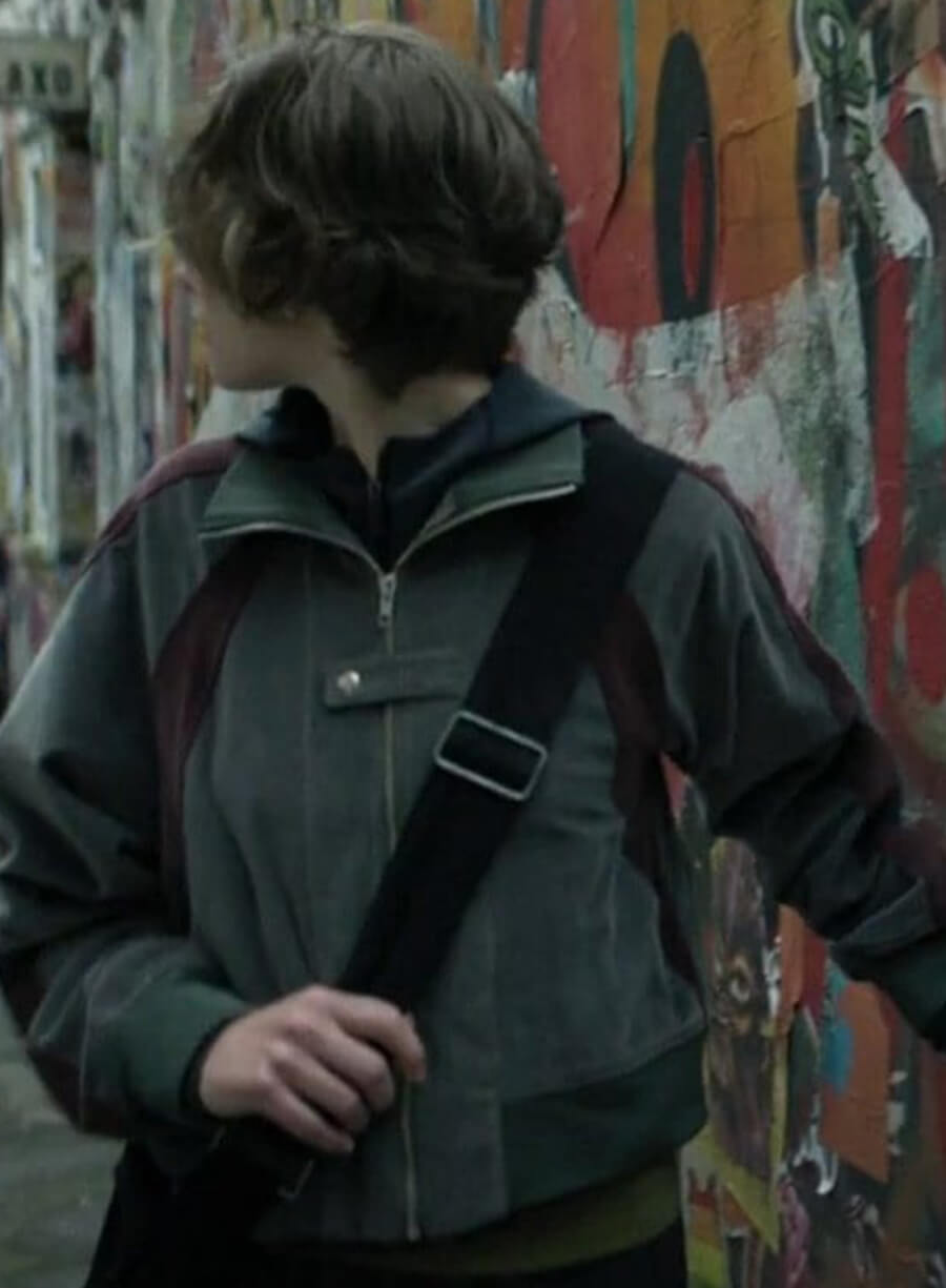 Saura Lightfoot-Leon The Agency S01 Green Jacket