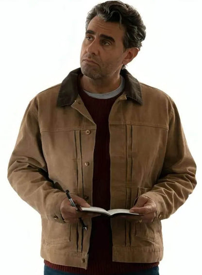 Scarpetta 2026 Bobby Cannavale Brown Jacket