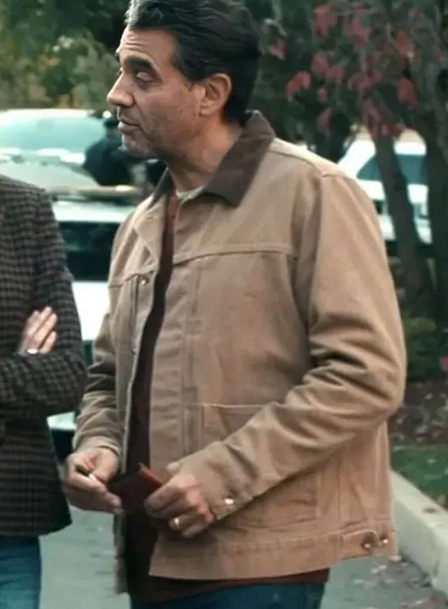 Scarpetta 2026 Bobby Cannavale Brown Jacket