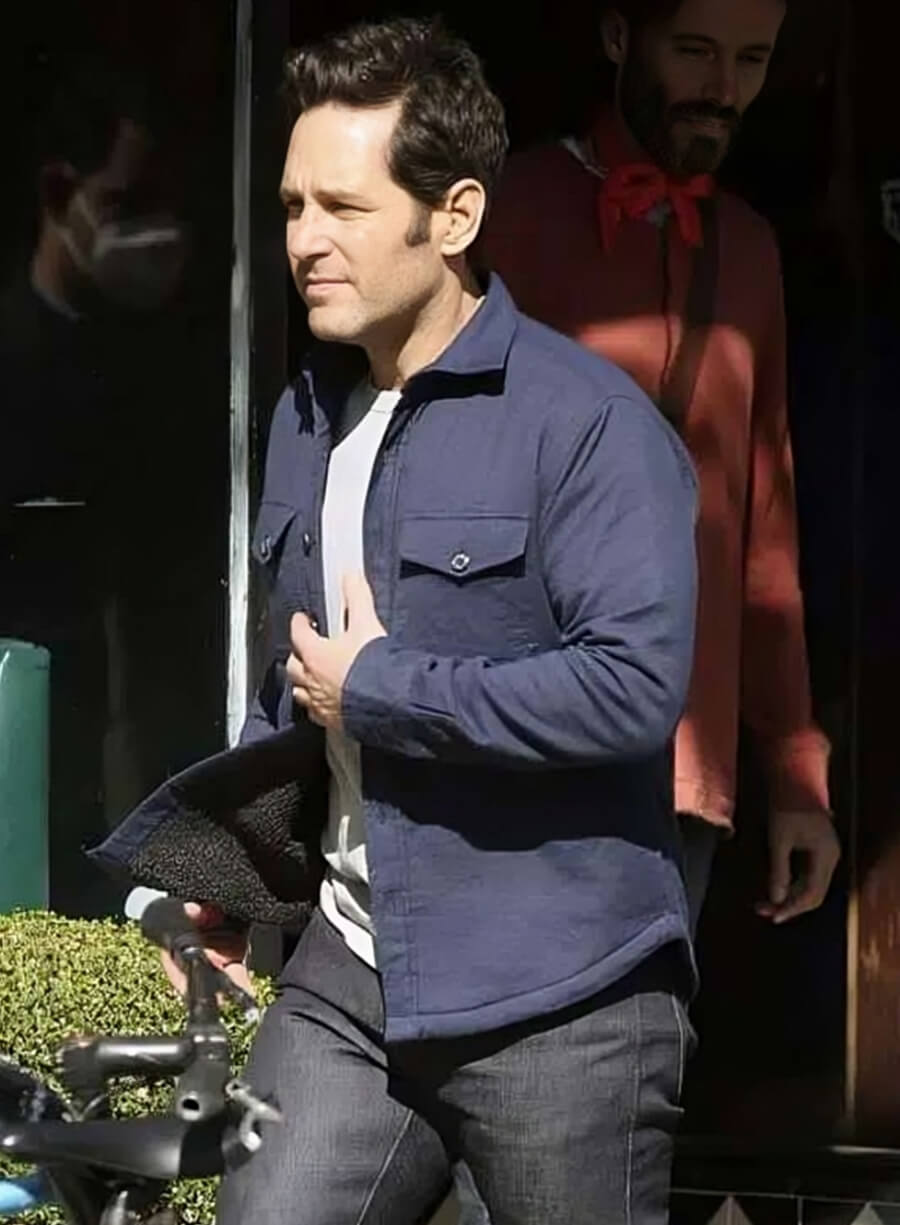 Scott Lang Ant-Man and the Wasp: Quantumania Blue Jacket