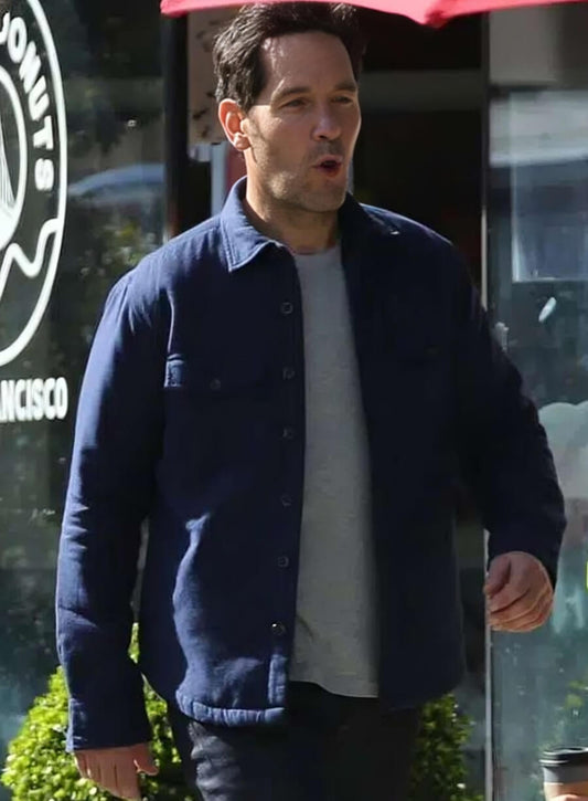 Scott Lang Ant-Man and the Wasp: Quantumania Blue Jacket