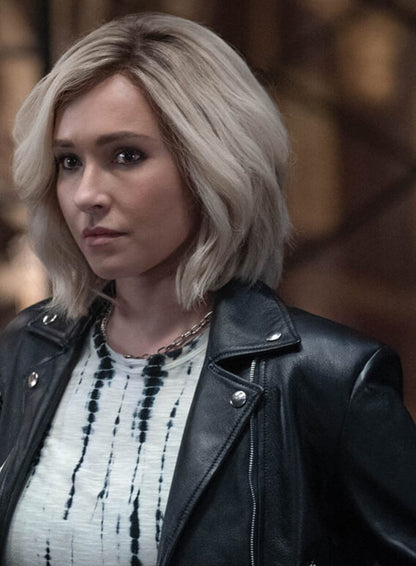 Scream VI Hayden Panettiere Black Leather Jacket