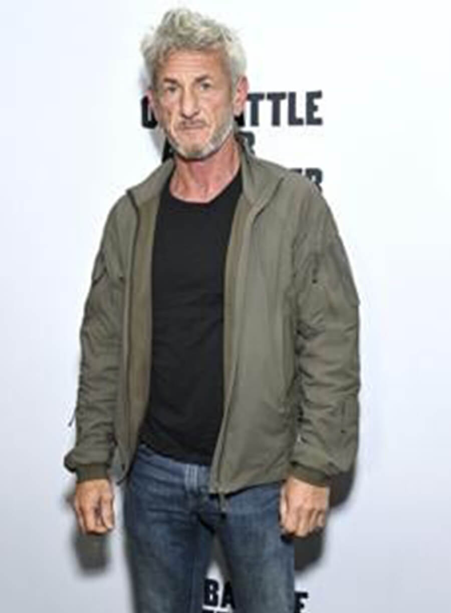 Sean Penn One Battle After Another Premiere Jacket