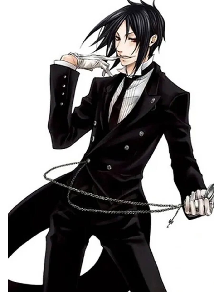 Sebastian Michaelis Black Butler Black Coat