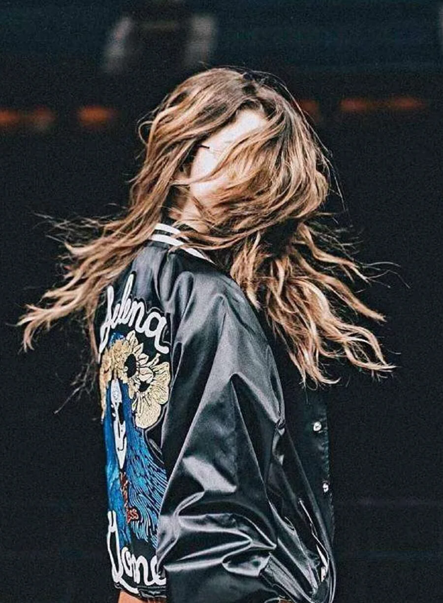 Selena Gomez Revival 2025 Black Bomber Jacket