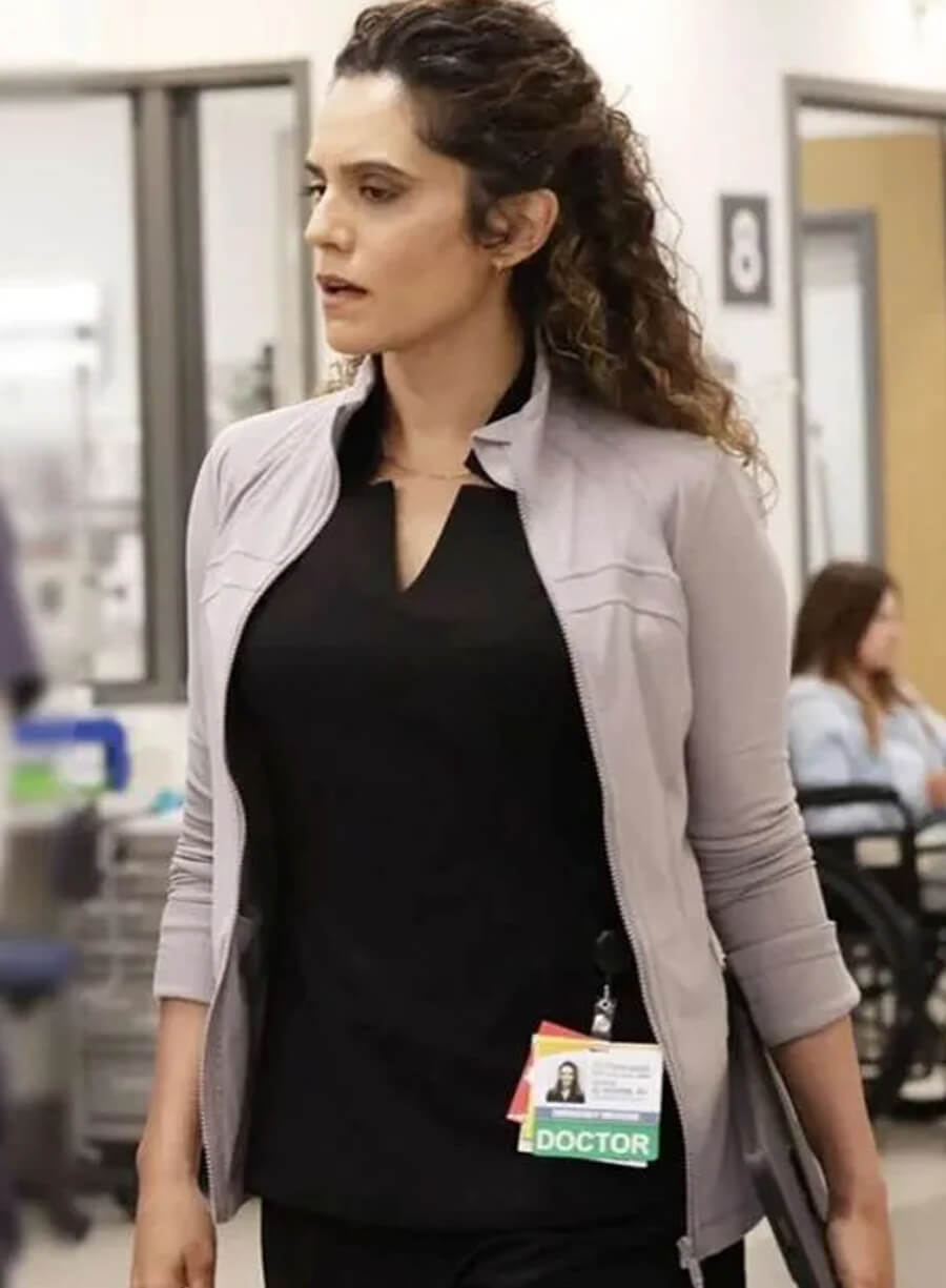 Sepideh Moafi The Pitt Grey Jacket 