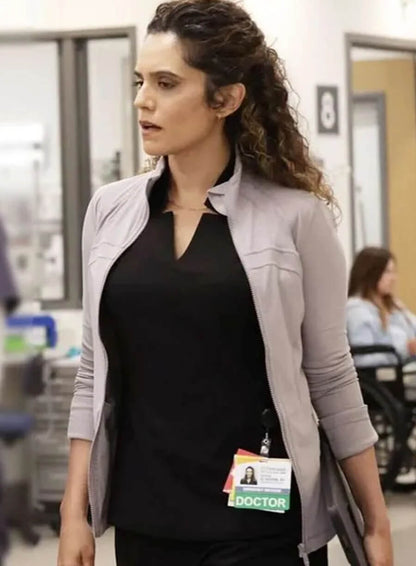 Sepideh Moafi The Pitt Grey Jacket 